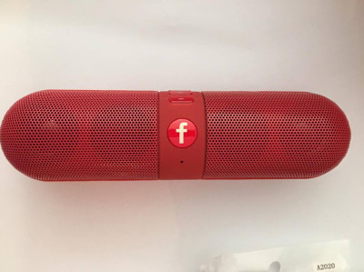   Стереоколонки Bluetooth хапче дизайн FIVESTAR червени
